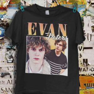 Evan Peters Unisex Graphic T Shirt