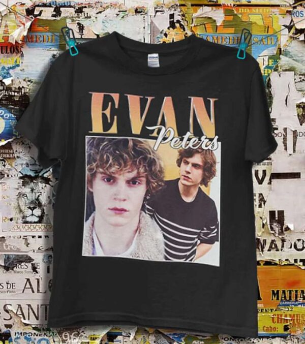 Evan Peters Unisex Graphic T Shirt