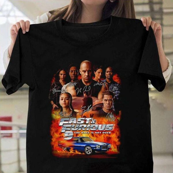 Fast And Furious 9 And All Character T Shirt
