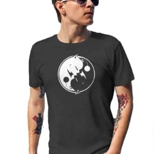 Final Fantasy Kupo Ying Yang T Shirt