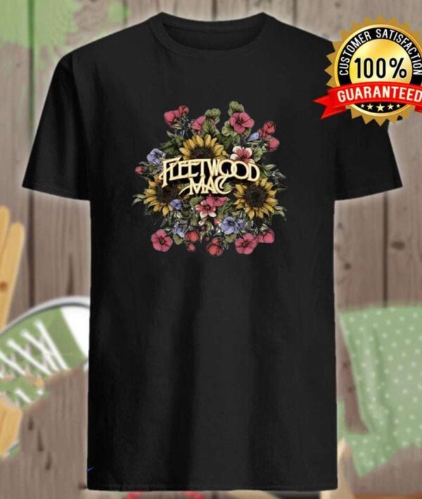 Fleetwood Mac Sunflower Vintage Raglan T Shirt