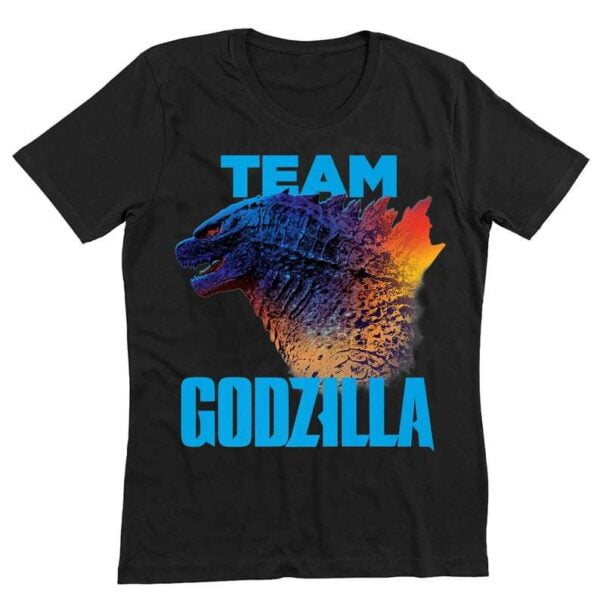 Godzilla vs Kong Team Godzilla Neon T Shirt