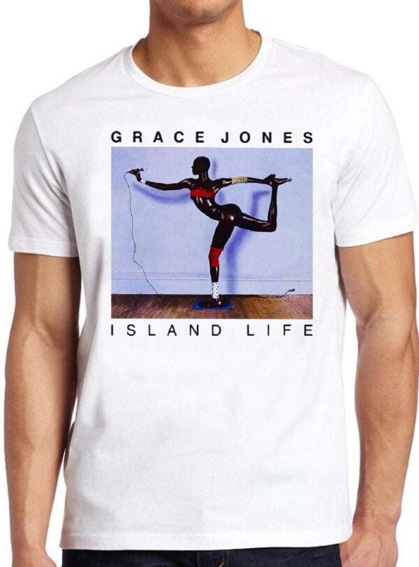 Grace Jones T Shirt Island Life Model