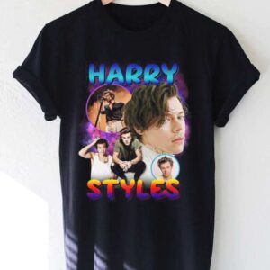 Harrry Styles Singer One Direction Black Unisex Shirt