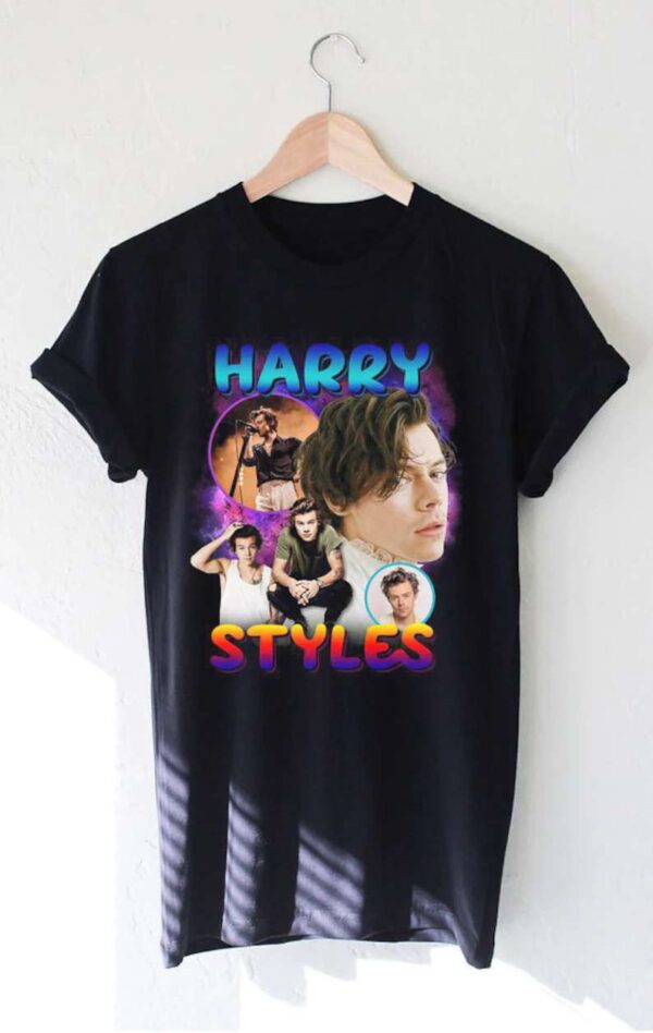Harrry Styles Singer One Direction Black Unisex Shirt