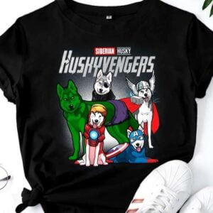 Huskyvengers Unisex T Shirt