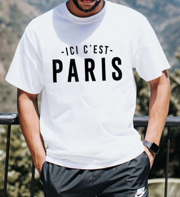 Ici C'Est Paris PSG T Shirt