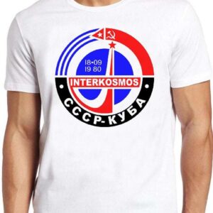 Interkosmos T Shirt Soviet Union 80s Space Program