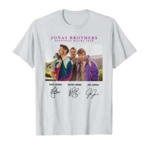 Jonas Brothers Happiness Begins Tour Signature Unisex T Shirt