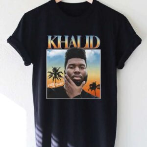 Khalid Singer Black Unisex Shirt