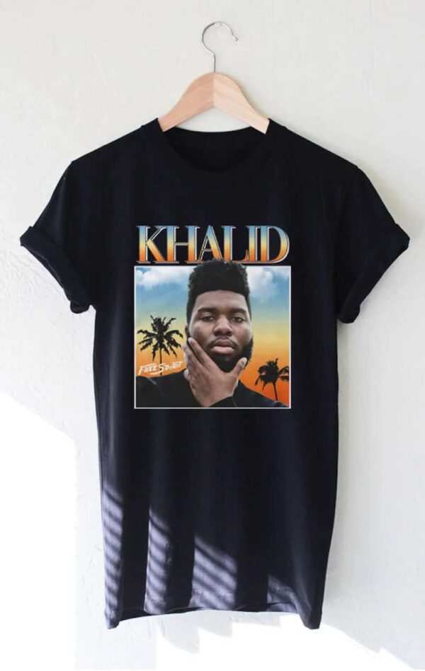 Khalid Singer Black Unisex Shirt