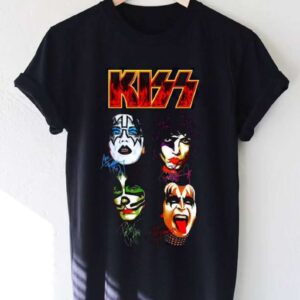 Kiss Band Black Unisex Shirt