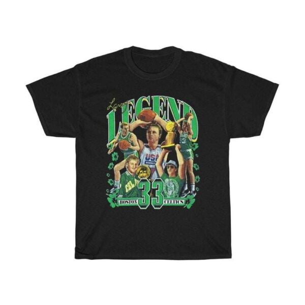 Larry Bird Boston Celtics T Shirt