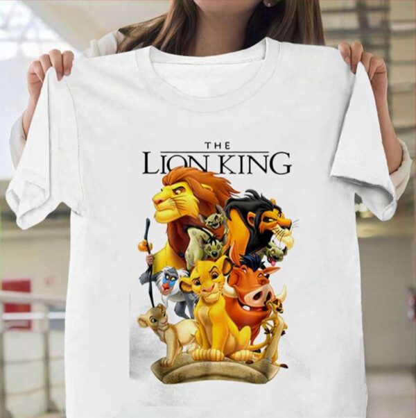 Lion King Pride land Characters Disney T Shirt