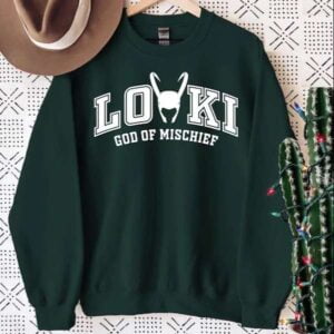 Loki God of Mischief Sweatshirt Unisex T Shirt 1