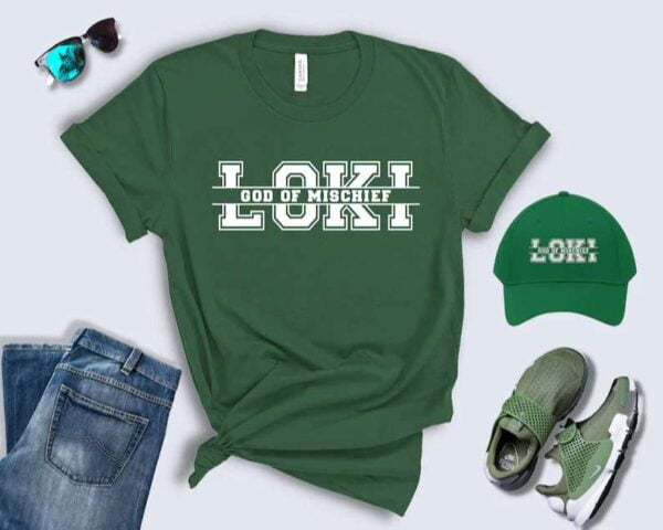 Loki God of Mischief Unisex T Shirt