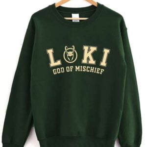 Loki Sweatshirt Loki God of Mischief Unisex T Shirt