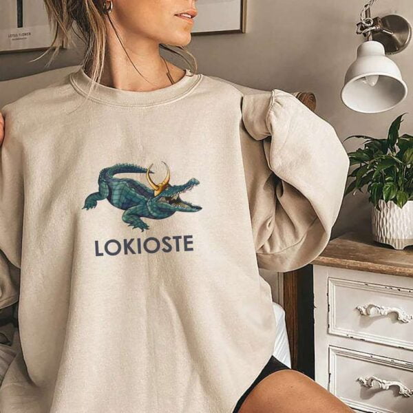 Lokioste Alligator Loki Sweatshirt Unisex T Shirt