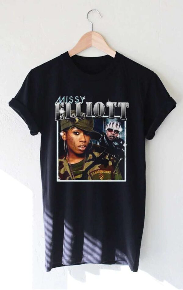 Missy Elliott Rapper Black Unisex Shirt