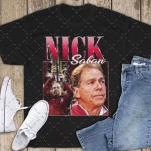 Nick Saban Alabama Football Unisex Graphic T Shirt