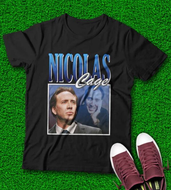 Nicolas Cage American Actor Unisex Shirt