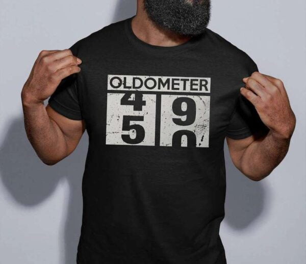 Oldometer 50 Birhtday Unisex T Shirt