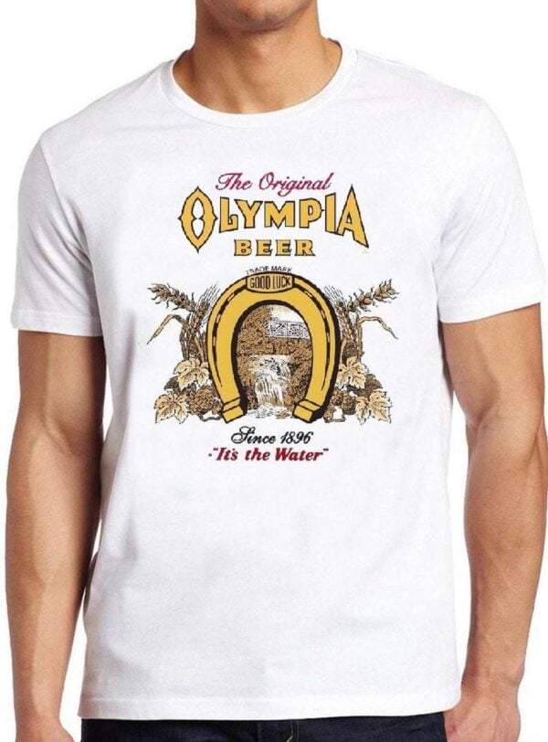 Olympia Beer T Shirt Its The Water