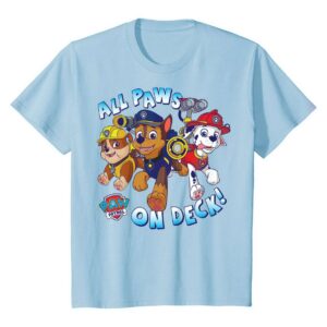Paw Patrol All Paws On Deck Unisex T Shirt