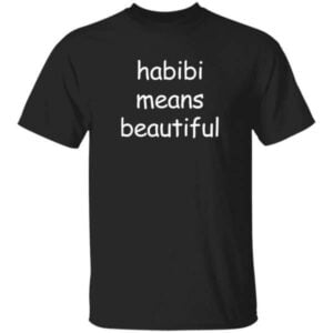 Habibi means beautiful hoodie sale