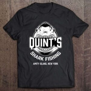 Quints Shark Fishing Amity Island Unisex Shirt