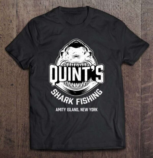 Quints Shark Fishing Amity Island Unisex Shirt