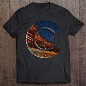 Red Rocks Amphitheater Colorado Flag Unisex Shirt