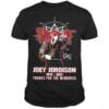 Rip Slipknot Joey Jordison 1975 2021 Signatures Unisex T Shirt