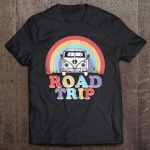 Road Trip Van Roadtrip Hippie Unisex Shirt