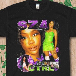 SZA Ctrl Rap Retro Vintage T Shirt