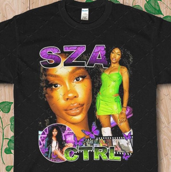 SZA Ctrl Rap Retro Vintage T Shirt