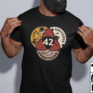 Science 42 The Answer To Life The Universe And Everything Unisex T Shirt
