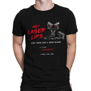Short Circuit Laser Lips Unisex T Shirt