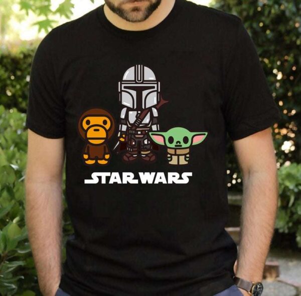 Star Wars The Mandalorian Baby Yoda Vintage Classic Unisex T Shirt