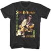 Stevie Ray Vaughan Double Trouble Live Alive Tour 1986 Vintage T Shirt