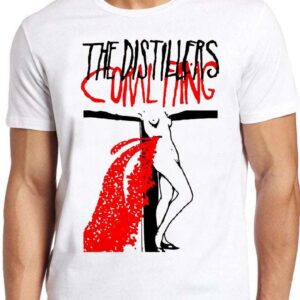 The Distillers T Shirt Coral Fang