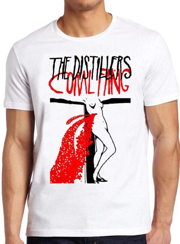 The Distillers T Shirt Coral Fang