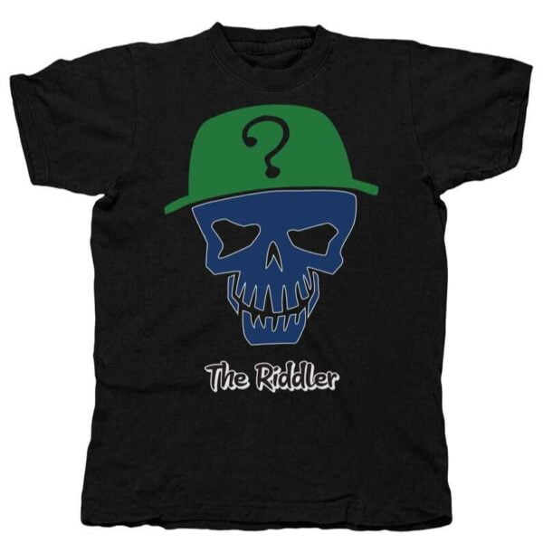 The Riddler Skull Comics T Shirt