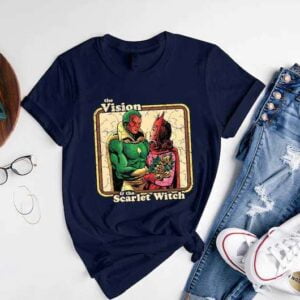 The Vision The Scarlet Witch Wandavision Classic T Shirt