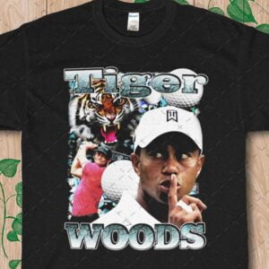 Tiger Wood Golf Vintage T Shirt