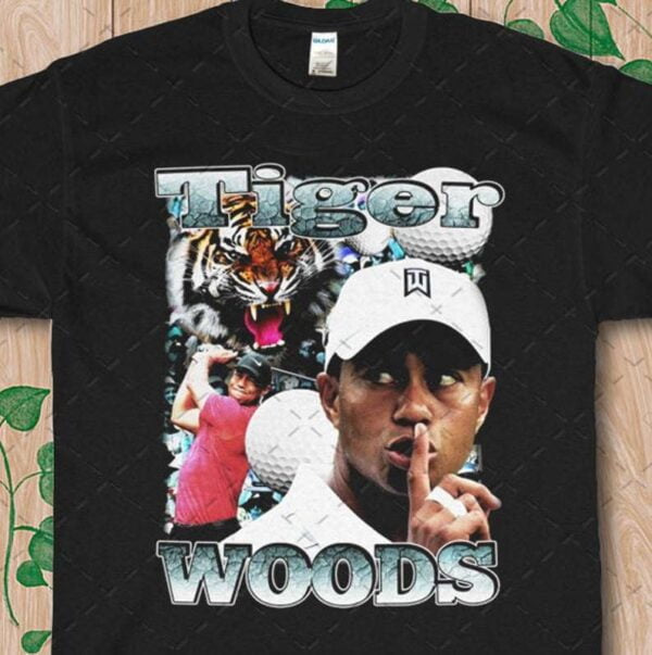 Tiger Wood Golf Vintage T Shirt