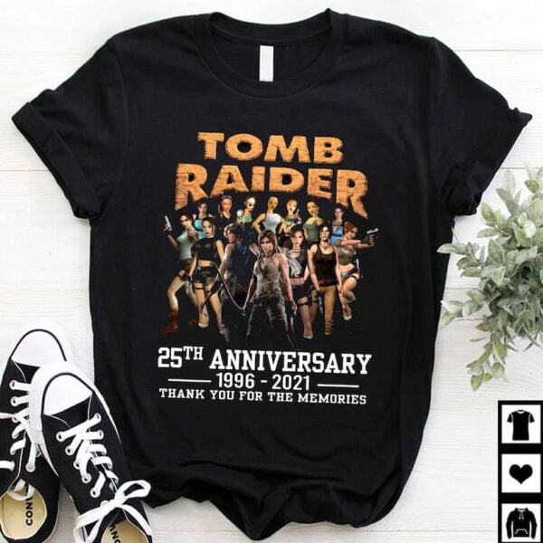 Tomb Raider 25th Anniversary 1996 2021 Classic T Shirt