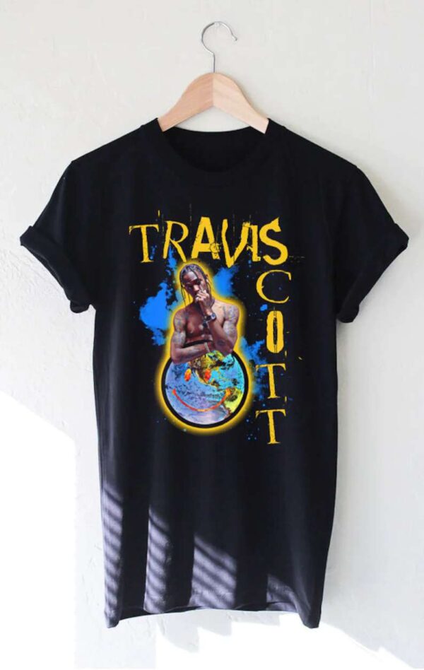 Travis Scott Rapper Black Unisex Shirt
