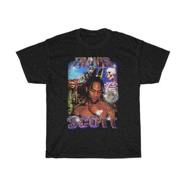Travis Scott Retro Vintage 90s Style T Shirt