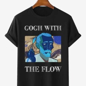 Van Gogh Go With Flow Unisex T Shirt